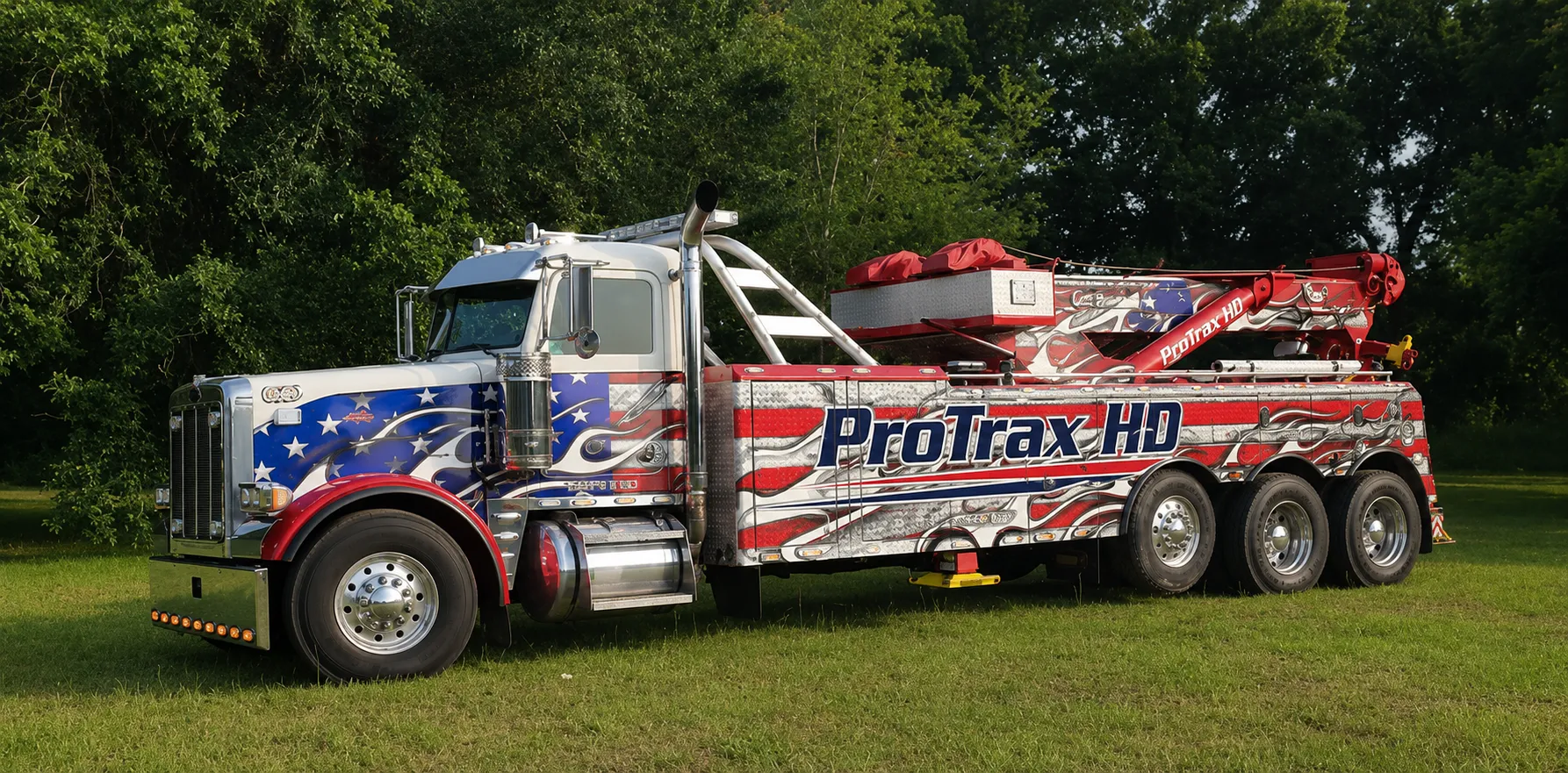 ProTrax HD heavy duty rotator wrecker